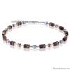Колье Coeur de Lion GeoCUBE amethyst, 4016/10-0824