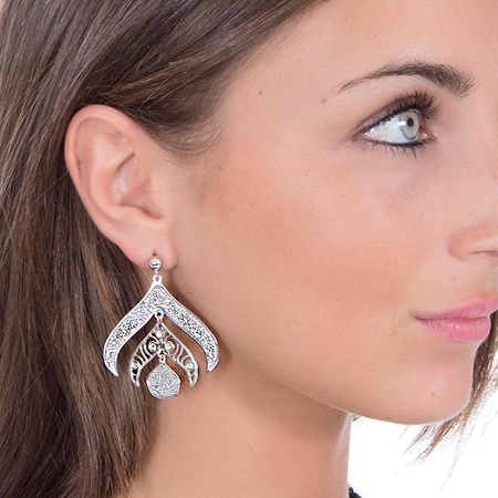 Серьги Boccadamo XOR181 BW/S Серьги Boccadamo XOR181 BW/S