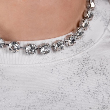 Колье Moon Paris, Ringo Queen, с кристаллами, MRQ-24.05-021 хрустальный