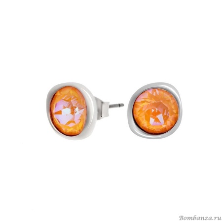 Пусеты Fiore Luna, Peach Delite A1909.6 R/S