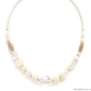 Колье Nature Bijoux, Pondichery, агат,кость,говлит,горный хрусталь,жемчуг, NB24.1-15-43053 белый Колье Nature Bijoux, Pondichery, агат,кость,говлит,горный хрусталь,жемчуг, NB24.1-15-43053 белый