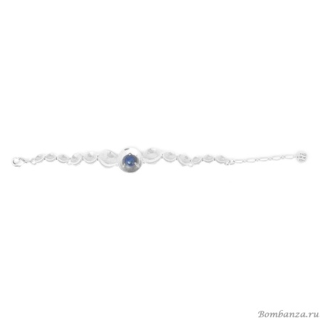 Браслет ORI TAO, Jimili, с лазуритом, OT24.2-13-69270 серебристый