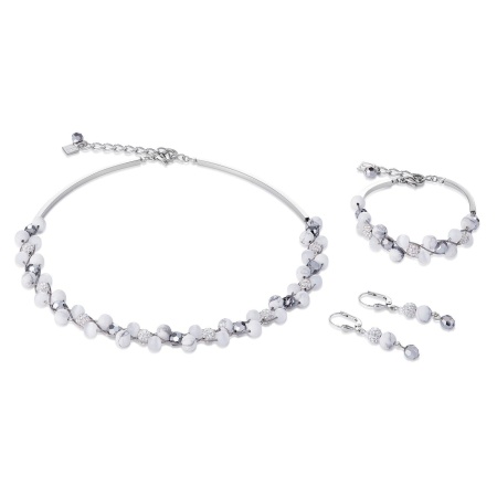 Колье Coeur de Lion, White, 4895/10-1400 Колье Coeur de Lion, White, 4895/10-1400. Германия