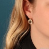Серьги TARATATA, Illusion, с перламутровыми бусинами, TT-W23-07745-20G серый Серьги TARATATA, Illusion, с перламутровыми бусинами, TT-W23-07745-20G серый