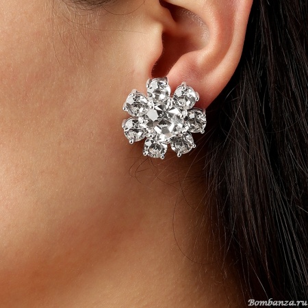 Серьги Dyrberg Kern, AUBRA SS CRYSTAL, 460504