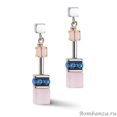 Пусеты Coeur de Lion, Lilac-Blue 4905/21-0839. Германия