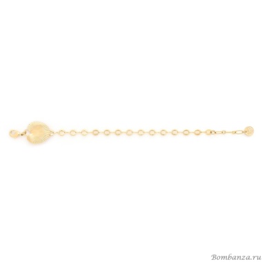 Браслет Ori Tao, Palmspring, с пальмовым листом, OT24.2-13-69251 золотистый