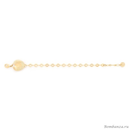 Браслет Ori Tao, Palmspring, с пальмовым листом, OT24.2-13-69251 золотистый