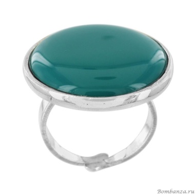 Кольцо TARATATA, Bidule, разъемное, с цветной смолой, TT-W23-05410-107 зеленый