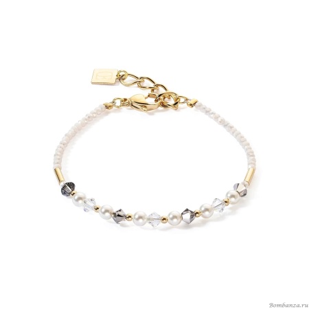 Браслет Coeur de Lion, Grey-Crystal, 6022/30-1218. Германия