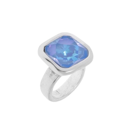 Кольцо VIDDA, Caramel, с кристаллом Swarovski, VD25.2-00852 голубой, 17,5