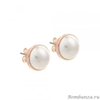 Пусеты Fiore Luna, Pearl