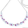 Колье Coeur de Lion, Lilac-Blue, 1124/10-0839 Колье Coeur de Lion, Lilac-Blue, 1124/10-0839