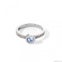 Кольцо Coeur de Lion, Light Blue-Silver 17.2 мм 0228/40-0741 54