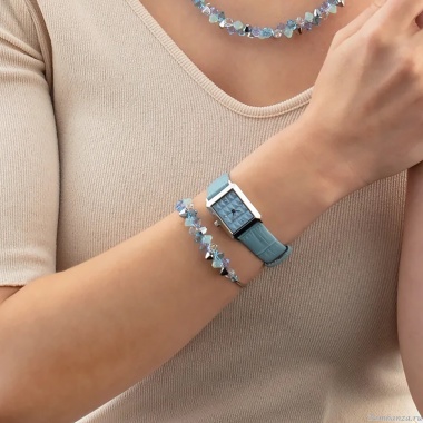 Браслет Coeur de Lion, Blue-Aqua, 2038/30-0737 Браслет Coeur de Lion, Blue-Aqua, 2038/30-0737. Германия