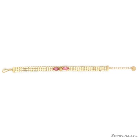 Браслет Franck Herval, Irene, с кристаллами Swarovski, FH24.2-13-72742 золотистый