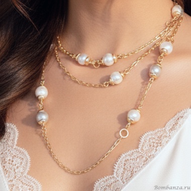 Колье Fiore Luna,, BG209004Q-001 G