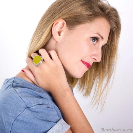 Кольцо Taratata, chloe желтое Кольцо Taratata, chloe желтое