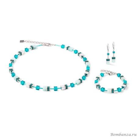 Колье Coeur de Lion, Dark Green-Silver, 4010/10-0548. Германия