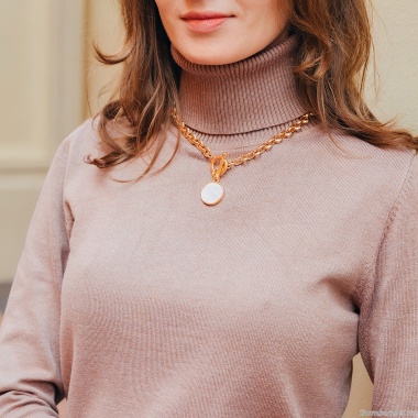 Колье Fiore Luna, Bella White Shell