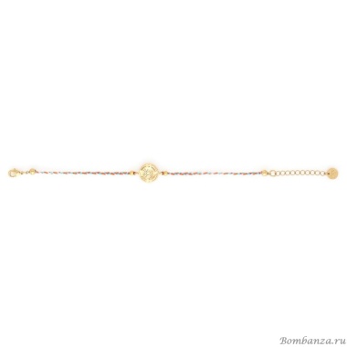 Браслет Franck Herval, Layla, текстиль, FH25.1-13-72980 золотистый