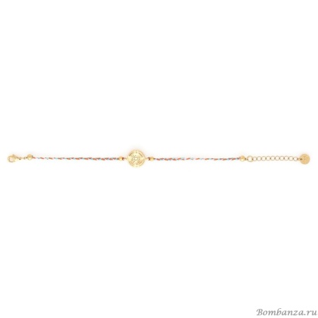 Браслет Franck Herval, Layla, текстиль, FH25.1-13-72980 золотистый