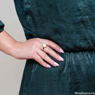 Кольцо Fiore Luna, Сфера SHELL WHITE