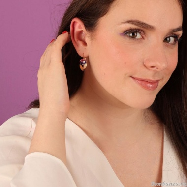 Серьги TARATATA, Crocus, асимметричные,цветная смола,микрошарики, TT-H24-02753-203 красный Серьги TARATATA, Crocus, асимметричные,цветная смола,микрошарики, TT-H24-02753-203 красный