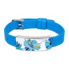 Браслет Fiore Luna, на голубом кожанном ремешке, CB03599-16A Браслет Fiore Luna, на голубом кожанном ремешке, CB03599-16A