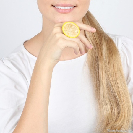 Кольцо Nature Bijoux, Citrus, разъемное, "Лимонная фантазия", перламутр, NB20.1-19-23735