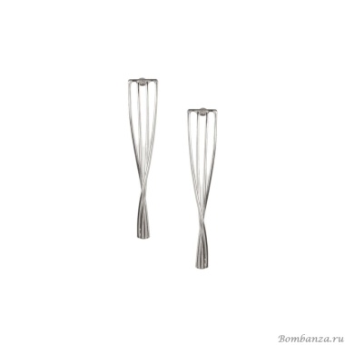 Серьги Katerina Vassou, Pure, переплетенные, KV24.1-307045S серебристый Серьги Katerina Vassou, Pure, переплетенные, KV24.1-307045S серебристый