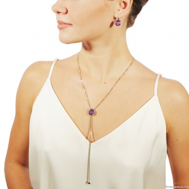 Серьги Fiore Luna, Lavender Delite A1903.10 V/S