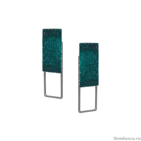 Серьги Katerina Vassou, Anemone, с кристаллами, KV24.1-308933B серебристый