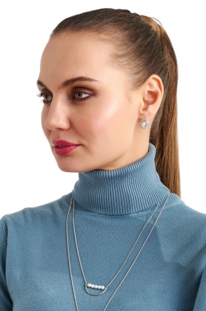 Серьги Moon Paris Ringo MR-1901-020_6518 серебристый  Серьги Moon Paris Ringo MR-1901-020_6518 серебристый