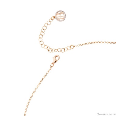 Колье Boccadamo,  с кулоном Caleida Blue XGR562RC BL/RG Колье Boccadamo,  с кулоном Caleida Blue XGR562RC BL/RG, Италия