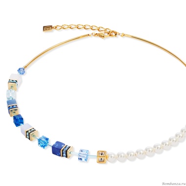 Колье Coeur de Lion, Blue-Gold, 5086/10-0716 Колье Coeur de Lion, Blue-Gold, 5086/10-0716