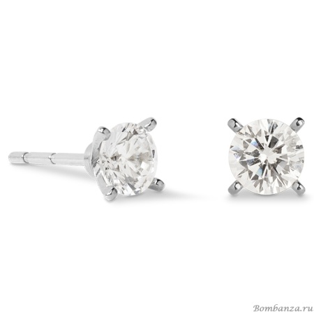 Серьги Coeur de Lion, Crystal-Silver, 0207/21-1817 Серьги Coeur de Lion, Crystal-Silver, 0207/21-1817. Германия