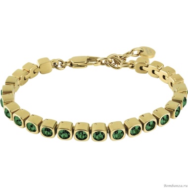 Браслет Dyrberg Kern, CORY SG EMERALD GREEN, 390091 Браслет Dyrberg Kern, CORY SG EMERALD GREEN, 390091