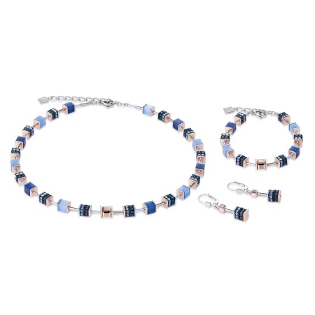 Браслет Coeur de Lion GeoCUBE®, Blue, 4928/30-0700 Браслет Coeur de Lion GeoCUBE®, Blue, 4928/30-0700. Германия