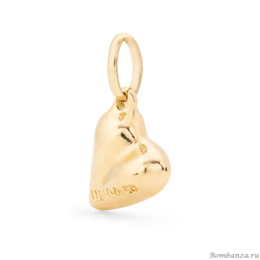 Подвеска UNOde50 Charm Heart с золотом CHA0244ORO0000U