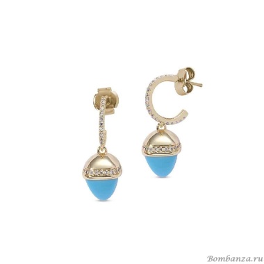 Серьги Boccadamo, Caleida KOR010DT BL/G Серьги Boccadamo, Caleida KOR010DT BL/G