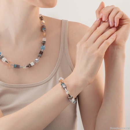 Браслет Coeur de Lion, Aqua-Beige 4505/30-2010 Браслет Coeur de Lion, Aqua-Beige 4505/30-2010. Германия
