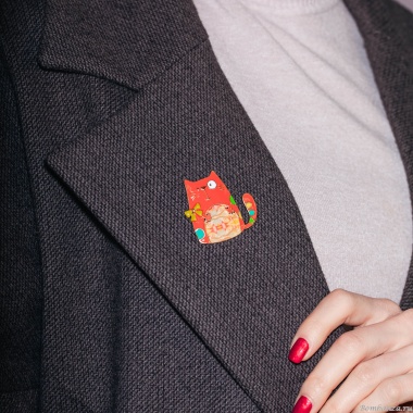 Брошь Shadore, Кот бант