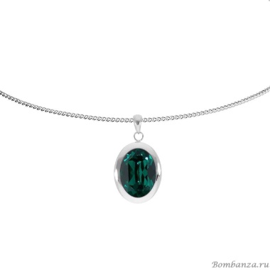 Колье Qudo, TIVOLA big S emerald, 404548.1 G/S Колье Qudo, TIVOLA big S emerald, 404548.1 G/S