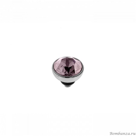 Шарм Qudo, Bottone Light Amethyst 8 мм 680133 V/S