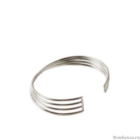 Браслет Katerina Vassou, Pure, кафф, KV24.1-307044S серебристый