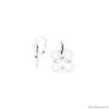 Серьги ORI TAO, Clover, "символ удачи", OT24.2-12-31953 серебристый