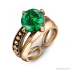 Кольцо Fiore di Firenze SEGRETI DELL'OCEANO AN0588-0434-2PT SMERALDO Кольцо Fiore di Firenze SEGRETI DELL'OCEANO AN0588-0434-2PT SMERALDO