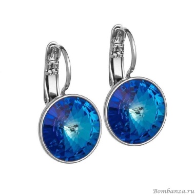 Серьги Fiore Luna, Royal Blue Delite