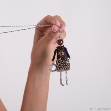 Подвеска Miamelie, кукла Рочелл, MiA-2504-CL7708 серебристый